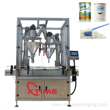 Automatic Milk Powder Tin Can Filling Seaming Machine